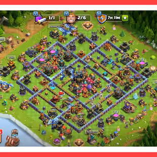 🔴 TH 17 NEAR MAX 🔴 82-80-72-70-42-3 HEROES | 8 EPIC EQUIPMENTS | MAGIC ITEMS CWL MEDALS STACKED | 7 LEGENDARY SKINS  - Image 1