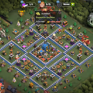 8000 gems 🔥TH 12 FULLY MAX || HEROES 65-65-40-40 || 🔥7x EPIC EQUIPMENT AND RENAME AVAILABLE || SUPER ACCOUNT - Image 1