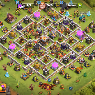 TH11 FULL MAX || FREE NAME CHANGE || GEMS 2050 || FULL MAX BUILDER BASE || OP ACCOUNT || INSTANT DELIVERY  - Image 1