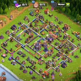 🔥PREMIER TH-15! 9X EPIC- SB[19] RB[17] RS[16]! GOOD DEFENCE- TROOPS- HEROS! NC FREE! LOW PRICE - Image 1