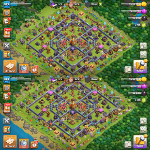🔥TH-16 NEAR MAX🔥XP-189! 8X EPIC EQUIPMENTS! HEROES:-90-90-52-65-40-4! 8X PETS! GREAT TROOPS! FAST DELIVERY - Image 1