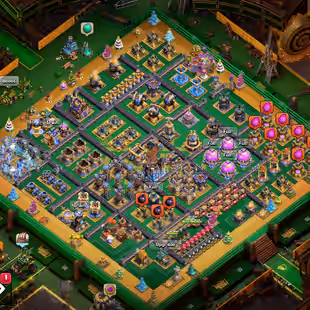 🔥TH 18 99 PERCENT MAX🔥LEGEND LEAGUE-60 PERCENT DISCOUNT SHOP-XP 251-[ 14 EPIC EQUIPMENT ALMOST MAX-589 MEDALS-NC YES - Image 1