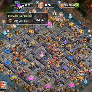 🔥TH 18 99 PERCENT MAX-60 PERCENT DISCOUNT SHOP-LEGEND LEAGUE-XP 235-[ 15 EPIC EQUIPMENT MAX ALMOST-B BASE MAX-GOOD SKIN - Image 1