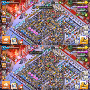 🔥RARE FULL MAX TH-18🔥XP-268! MAX BLACKSMITH! LEGEND-3! NOTHING LEFT! 6X COMPLETE SET! 75X SKINS! 12X MAP! HELPER MAX - Image 1