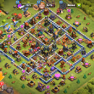 🔥EPIC 5X EPIC EQUIPMENT!XP 171!TH-17🔥HERO: 42-49-41-42-21!NC FREE! GOOD DEFENCE AND TROOPS! INSTANT DELIVERY  - Image 1
