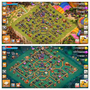 TH15 STRONG BASE [MAX TH 14]-G.GAUNTLET | RANKED PROFILE | XP LVL-240 | 21 HEROS SKINS | 4 SCENERY | LOADED MAGIC ITEMS. - Image 1
