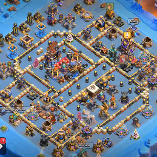 🔥TH 18 ALMOST MAX🔥AUSTRALIA LOCAL-XP 250-[ 12 EPIC EQUIPMENT ALMOST MAX-TROPS NEAR MAX-DEFENS MAX-NC YES-BEST DEAL - Image 1