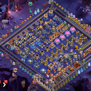 TH 18 BOTH SIDE FULL MAX-LEGEND LEAGUE-12.6K GEMS-COSMIC SCENERY-XP 266-[ 15 EPIC EQUIPMENT MAX-1757 MEDALS-NC YES-BEST - Image 1