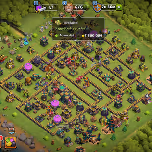 🔥TH 14 FULL MAX || ALL HEROES MAXED || 🔥9x EPIC EQUIPMENT || RENAME AVAILABLE || 6 builder unlock || - Image 1