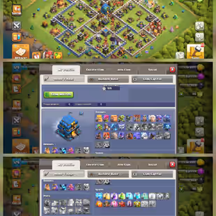 🔥TH 12 Near Max 🔥Heroes 51-65-39-26 | war star 515 | 3x Epic Eqpmnt | Legendary King Skin | Quick & Full Access - Image 1