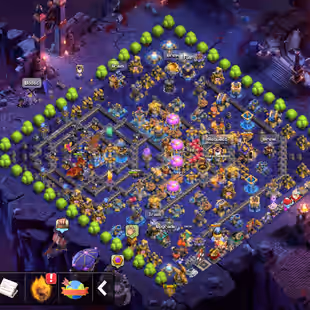 DECORATIONS 4 SIDE ! TH18 MAX BASE ! LEGEND 3 RANK ! DISCOUNT 70-OFF SHOP ! MANY STATUS MEDAL-500! SB/AF/MX RS/EB/RD/MAX - Image 1