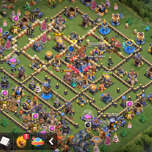🔥[ DUKE MAX - LEGEND LEAGUE ]🔥PREMIUM TH-18 || FA-EB-RS [MAX] | MT-FB [26] | SN-AF-RD-MA [23] | FF [20] | GREAT HEROS  - Image 1