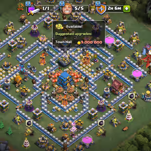 🔥[765 CWL MEDALS-FULLY MAX TH-12]🔥 [7EPIC MAX-M.STAFF MAX-F.BALL] | HERO-65-65-40-40 | RENAME FREE | LOW PRICE - Image 1