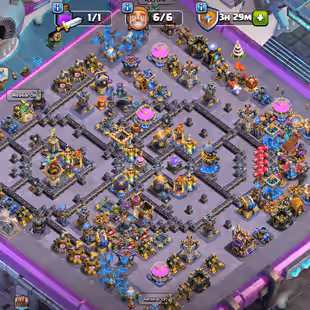80-/- DISCOUNT SHOP | TH18 MAX TYPE | GLOBAL RANK | GG-SB-SnB-MM-AF-MS-FB-RS-EB-RB-MAX |HERO-110-110-95-85-55-25 |258-XP - Image 1