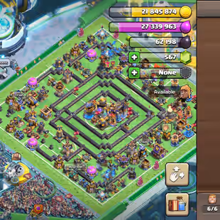 🔥TH 18 BOTH SIDE MAX🔥LEGEND LEAGUE-XP 261-[ 10 EPIC EQUIPMENT MAX-INDIA LOCAL-60 PERCENT DISCOUNT SHOP-NC YES-BEST - Image 1