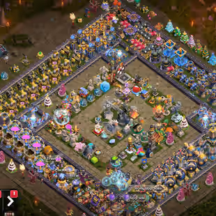 🌺 XP-245! TH 18 ALMOST MAX 🌺 [4 DEMANDING SCENERY ] 6 HERO MAX NC-500 | 13 EPIC MAX HIGH EQUIPMENT | LEAGUE KING SKINS - Image 1