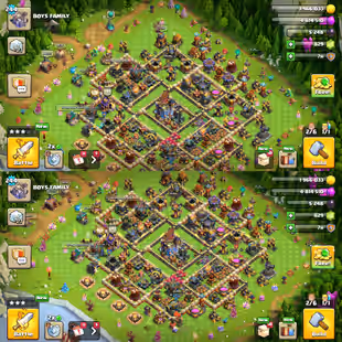 🔥TH-18 NEAR MAX🔥XP-244! 70 PERCENT SHOP DISCOUNT! 10X EPIC! HEROES:-100-101-87-76-50-2! NICE TROOPS! FAST DELIVERY - Image 1
