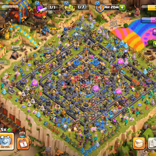 🔥ALL MAX💎 42/42 Equipments Max [] Townhall 18 [] 2015 Xmas [] 3300 Gems [] 283 Xp [] 10k Legacy ATB [] 3338 War stars - Image 1
