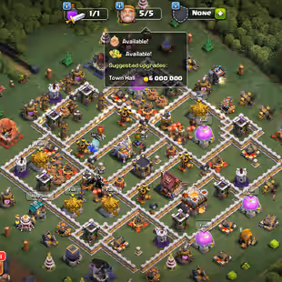 🔥TH 11 FULL MAX || ALL HEROES MAX || 🔥8x EPIC EQUIPMENTS || RENAME AVAILABLE || SUPER ACCOUNT - Image 1