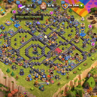 🔥TH18 MAX BOTH🔥70-OF DISCOUNT SHOP ! 30X SKIN 5 SCENERY ! ALCHEMIST MAX ! SB/MAX GG/MX FA/MX AF/MX RS/MX EB/MX RB/MAX - Image 1