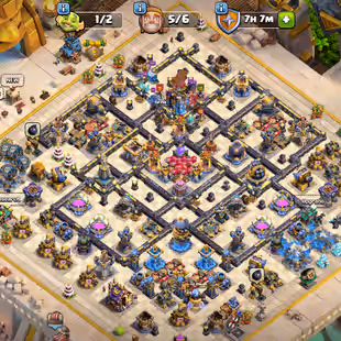 Th18 Almost Max | [5-Hero Max] | [18x-Epic Almost Max] | 1400-Cwl Mdel | Xp-231 | NC-Yes | BEST-DEAL   - Image 1