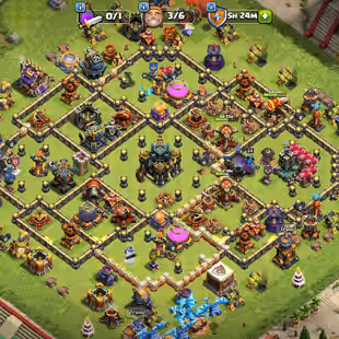 Strong Th17 || Xp 224 || Heroes 97-96-69-71-46-9 || Good Equipments || Stacked Items || 2 Sceneries || Instant Delivery  - Image 1