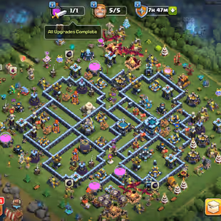 🔥TH 13 FULL MAX || ALL HEROES MAX || 🔥10x EPIC EQUIPMENTS || RENAME AVAILABLE || SUPER ACCOUNT - Image 1