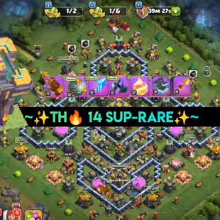🔥TH14-RARE ✨[ 7x EPIC EQIP ] || HERO 60-78-51-51-26 || MAGIC ITEMS LOAD || HERO SKIN || FULL SAFE ACC - Image 1