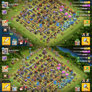 🔥PREMIUM TH-18🔥XP-226! 7X EPIC EQUIPMENTS! HEROES:-41-43-56-44-55-5! STRONG DEFENSE AND GREAT TROOPS! FAST DELIVERY - Image 1