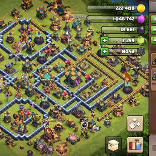 Clash of Clans SC ID-Th 14- Level198 -Hereos - 78- 82- 56-60- 30- Android . ios - Image 1