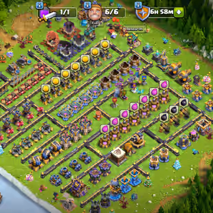 🔥11X EPIC EQUIPMENT MAX ALMOST! XP 227!TH-18 NEAR MAX🔥HERO:110-110-95-85-55-25!NC FREE!MAX DEFANCE!NEAR MAX TROOPS - Image 1