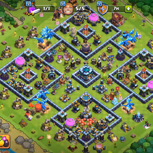 TH13 FULL MAX || FREE NAME CHANGE || STACKED MAGIC ITEMS || GEMS 2721 || OP ACCOUNT || CHECK IMAGES || INSTANT DELIVERY  - Image 1