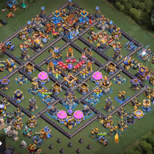 [LEGEND RANK 11] XP 265 | TH18 FULL MAX | 14 MAX EPIC | FREE RENAME | 3630 WAR STARS - Image 1