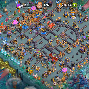 LEGEND RANK 3 ! TH18 MAX TYPE ! GOLDEN HOG DRAGON STATUS ! 25 SKIN SB/MAX-SnB/AF-FB/MAX-RS-EB/MAX-RB!ALL HERO MAX ALMOST - Image 1