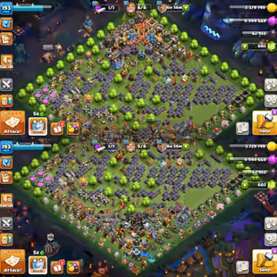 Th18 [Decorated-Base]💎Hero-106-109-77-50 [Duke-23]💎12x-Epic Best [] XP-193 [] All Wall Max [] Superb Defance [] BEST-D - Image 1