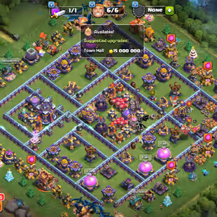 🔥 TH15 FULLY MAX || HEROES 90-90-70-65-40-10 || 🔥14x EPIC EQUIPMENT || RENAME AVAILABLE || SUPER ACCOUNT - Image 1