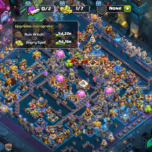 🌟TH18 MAX DEFENCE/WALLS/HEROS/GUARDIANS/SIEGES 🌟 RANK 854 AND 2533 | SAMURAI SET | 12 MAPS | 11 MAX EPIC EQUIPMENTS  - Image 1