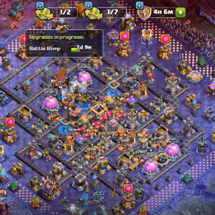 XP 277 | TH18 FULLY MAXED | 11 MAX EPIC | 1145 MEDAL | 31 SKINS | 4305 WAR STARS - Image 1