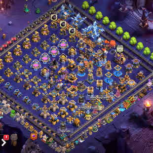 COSMIC SCENERY | TH18 MAX BASE | GG-MX!SB-MX!SnB-MX!MM-MX!AF-MX!FB-MX!RS-MX!EB-MX | HERO-90-80-76-57-43-18 | 233-XP | BT - Image 1