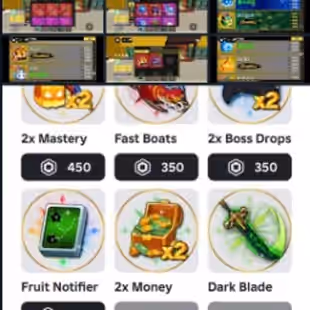 Blox Fruits Mobile Global Permanent Dragon Tiger Light Dark Blade X2 Money Werewolf Skin 2700 LVL 0 | FULL ACCESS - Image 1