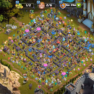 🔥TH 18 NEAR MAX🔥LEGEND LEAGUE-60 PERCENT DISCOUNT SHOP-XP 249-[ 9 EPIC EQUIPMENT MAX-1475 MEDALS-3 LEGENDARY SCENERY - Image 1