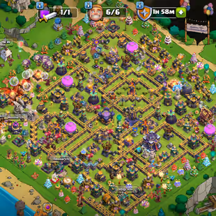 13TH CLASH-A-VERSARY! TH 15 MAX! SB-FB-EB [23] - SNAKE.B-RS-RB [17]! 9X EPIC EQUIPMENT! 6K GEMS! NC AVAILBLE! 6 BUILDER! - Image 1