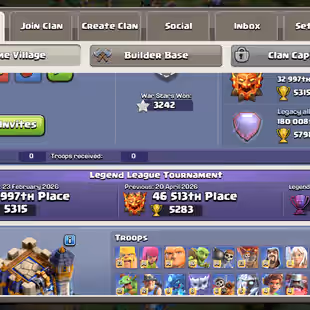 NEW RANK/LEGEND-2 | TH18 MAX-30X SKINS |GG-MX!SB-MX!SnB-MX!SH-MX!MM-MX!AF-MX!MS-MX!HT-MX!FB-MX!RS-MX!EB-MX!RB-MX!RD-MX | - Image 1