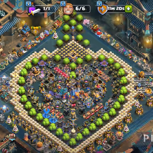 ||😱TH18-51 MOVEABLE TREES😱||HERO-86-100-69-68-44-10|| 12X EPIC EQUIPMENT CLOSE MAX|| 21X HEROS SKIN||HIGH SEAS SCENERY - Image 1