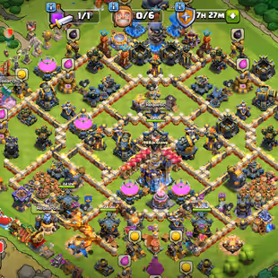 🌺9200 GEM'S TH 18🌺2 HELPER HUT MAX | 17 EPIC EQUIPMENT 6 ALMOST MAX | NC-500 MEDEL-456 | HERO 98/85/74/70/47/17 XP-202 - Image 1