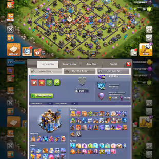 TH18 Almost Max | New-6 Heros Max | 13x Epic Almost Max | XP-233 | Base Close Max | Old Legend Hit | BEST-DEAL - Image 1