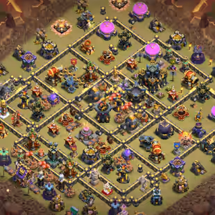 🔥Xp-217🔥 || Th17 High || High Quality Epic Equipment || Heroes 76-83-51-54-45-14 || 6 Builders - Image 1