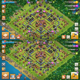 🔥TH-17 NEAR MAX🔥XP-207! YOUNG ACCOUNT! 18X EPIC EQUIPMENTS! HEROES:-83-89-64-68-39-12! MAX DEFENSE! FAST DELIVERY  - Image 1