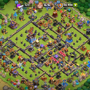 🔥TH-18 XP276 💎 MAIN DEFENSE MAX | FULL OBSTACLES | (SB-MAX) (MM-MAX) (EB-MAX) (RS-MAX) | HERO SKIN | INSTANT DELIVERY - Image 1