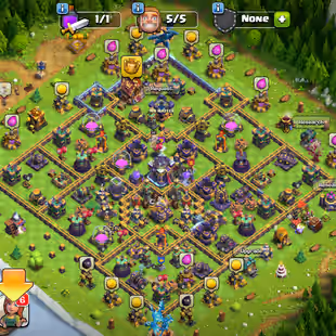 10X EPIC EQUIPMENT 🔥600 CWL MEDALS!XP 179🔥HERO:71-81-48-61-31!NC YES!VERY STRONG DEFENCE!GREAT TROOPS!INSTANT DELIVERY - Image 1